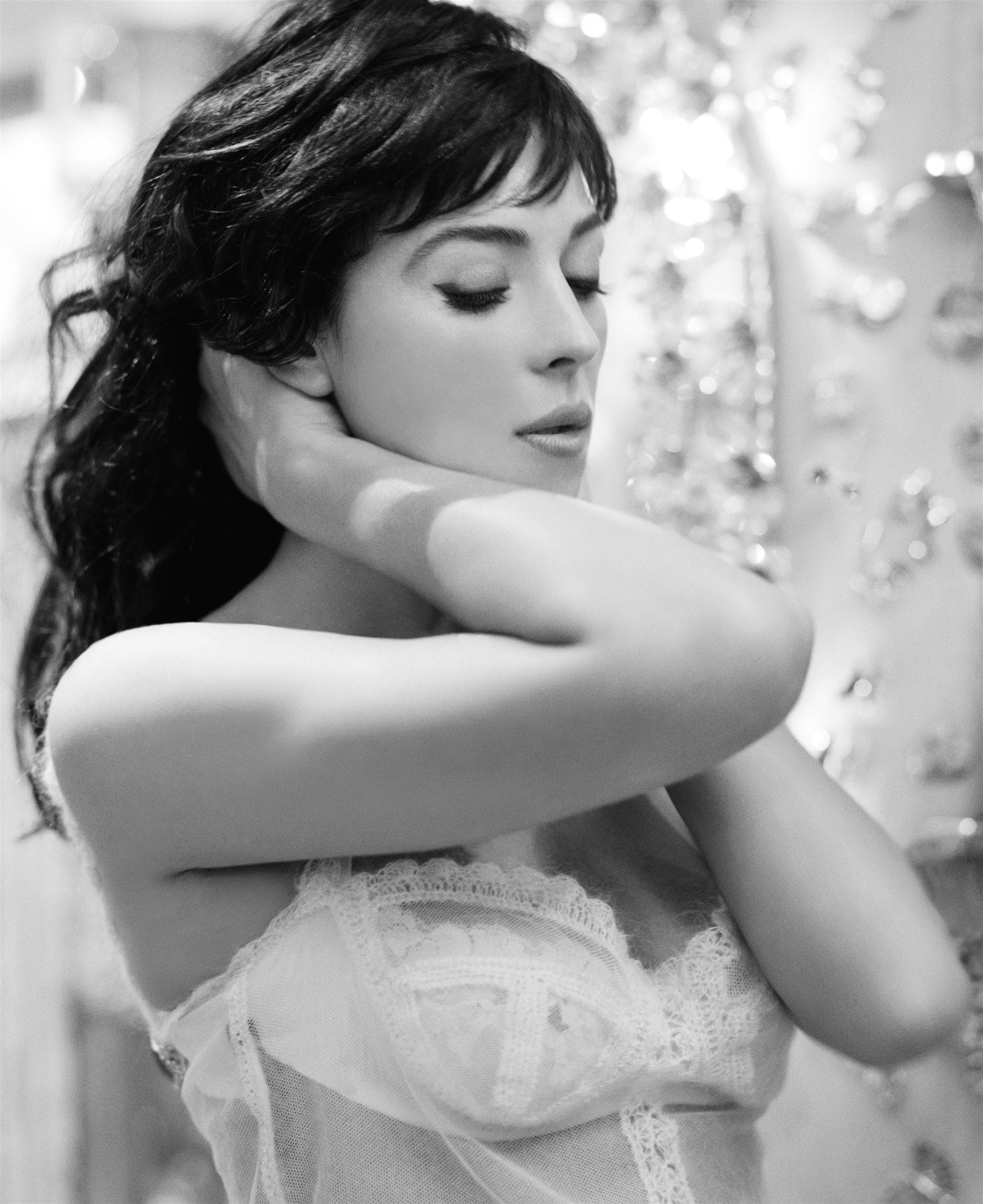 Monica Bellucci photographed by James White for Flaunt Magazine, June 2002.