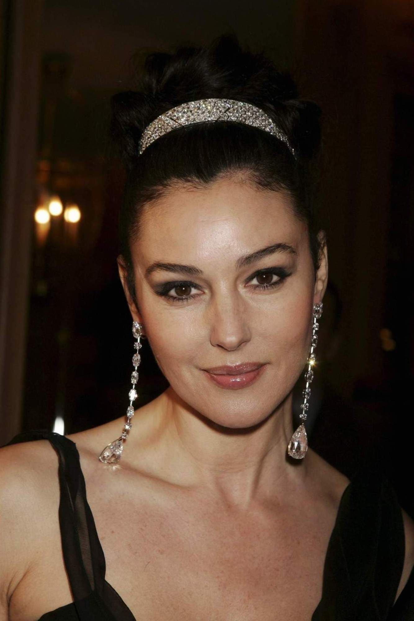 Monica Bellucci at the Re-Opening Party at Cartier at 13 Rue de la Paix in Paris, France December 13 2005