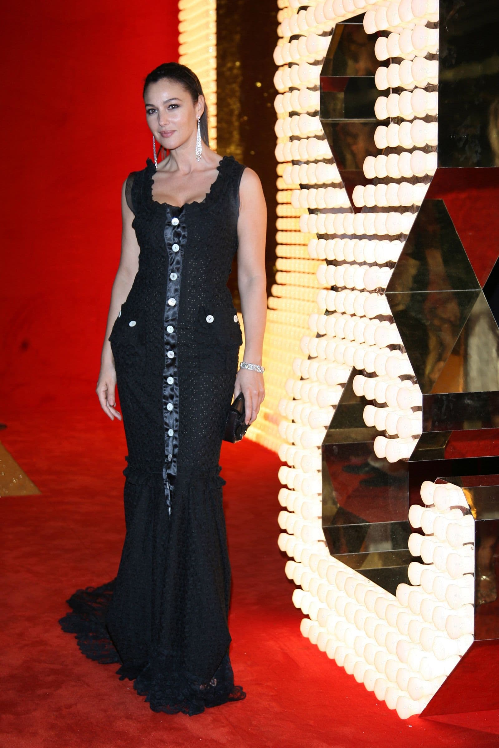 Bellucci attends the Dolce & Gabbana party during the 2006 Cannes Film Festival.