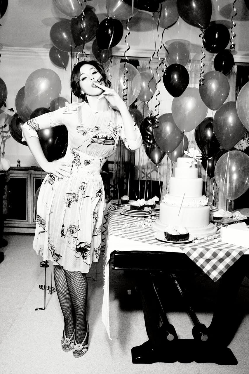 Monica Bellucci photographed by Ellen von Unwerth for Glamour Italia, April 2012.