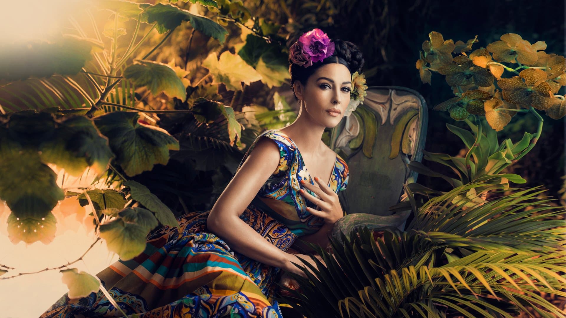 Monica Bellucci fotografiada por Signe Vilstrup para Harper's Bazaar Ucrania, 2013.