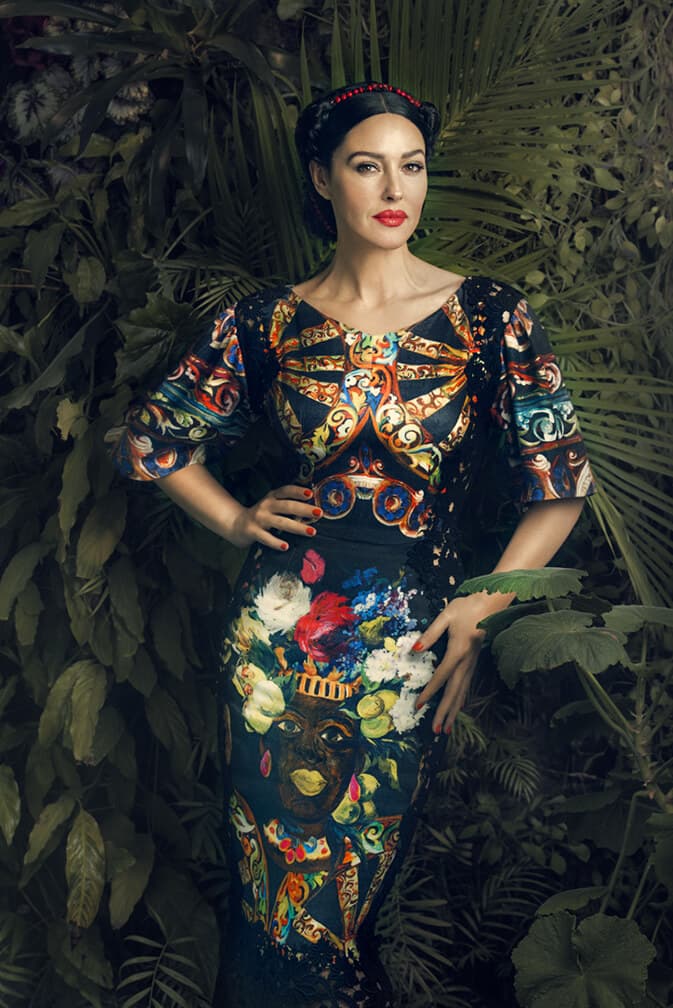 Monica Bellucci fotografiada por Signe Vilstrup para Harper's Bazaar Ucrania, 2013.