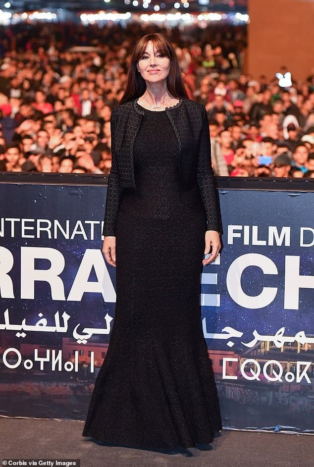 The screen siren has been busy having presented her latest project, On the Milky Road at the annual Virna Lisi Awards in Rome last week. She told Extra at the award ceremony: 'I shot this movie for three years... in Serbia,' the Città di Castello, Italy native said. 'It's a beautiful love story between two adult people who have nothing left to lose. 'They're not young anymore, but the moment they meet something magical happens and the film proves that love and sensuality is a matter of energy, not age - so, its a beautiful message, I think.'