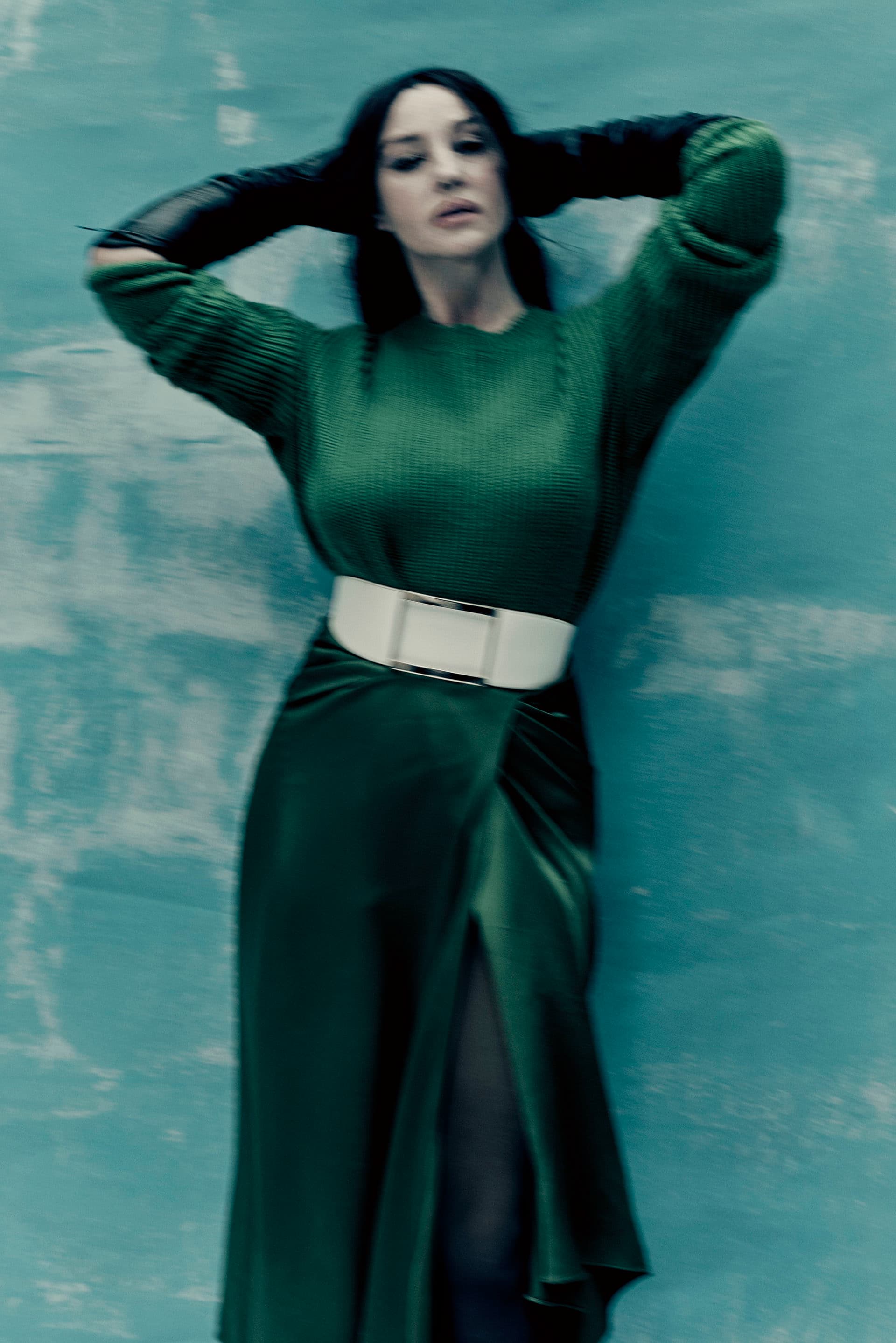 Bellucci was decisive in the photo shoot that her daughter was to be the focus — the center of the imagery. The 56-year-old actor is devoted to both her daughters — Devi and younger daughter Leonie. Her relationship with Vincent Cassel, the girls father, ended in 2013.