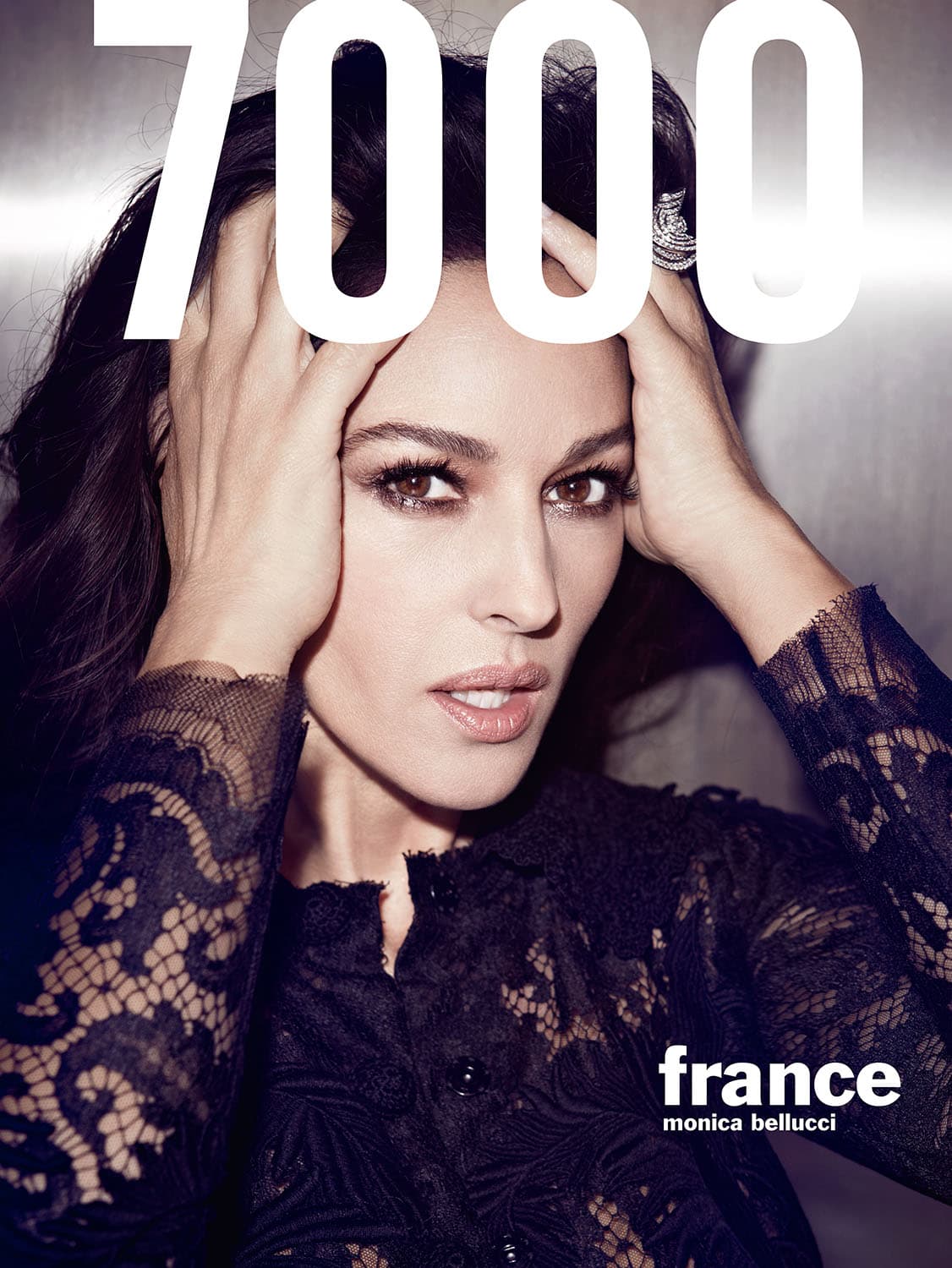 Model: Monica Bellucci Photographer: Ralph Wenig Assistant photographer: Kader Bennacer Producer: Jules Borgeaud / Natasha Caillot / Jean-Baptiste Pauchard Stylist: Joy-Elisabeth Sinanian Assistant Stylist: Jean Luc Favre Makeup: Letizia Carnevale Hair: John Nollet 7000 Magazine November 2012