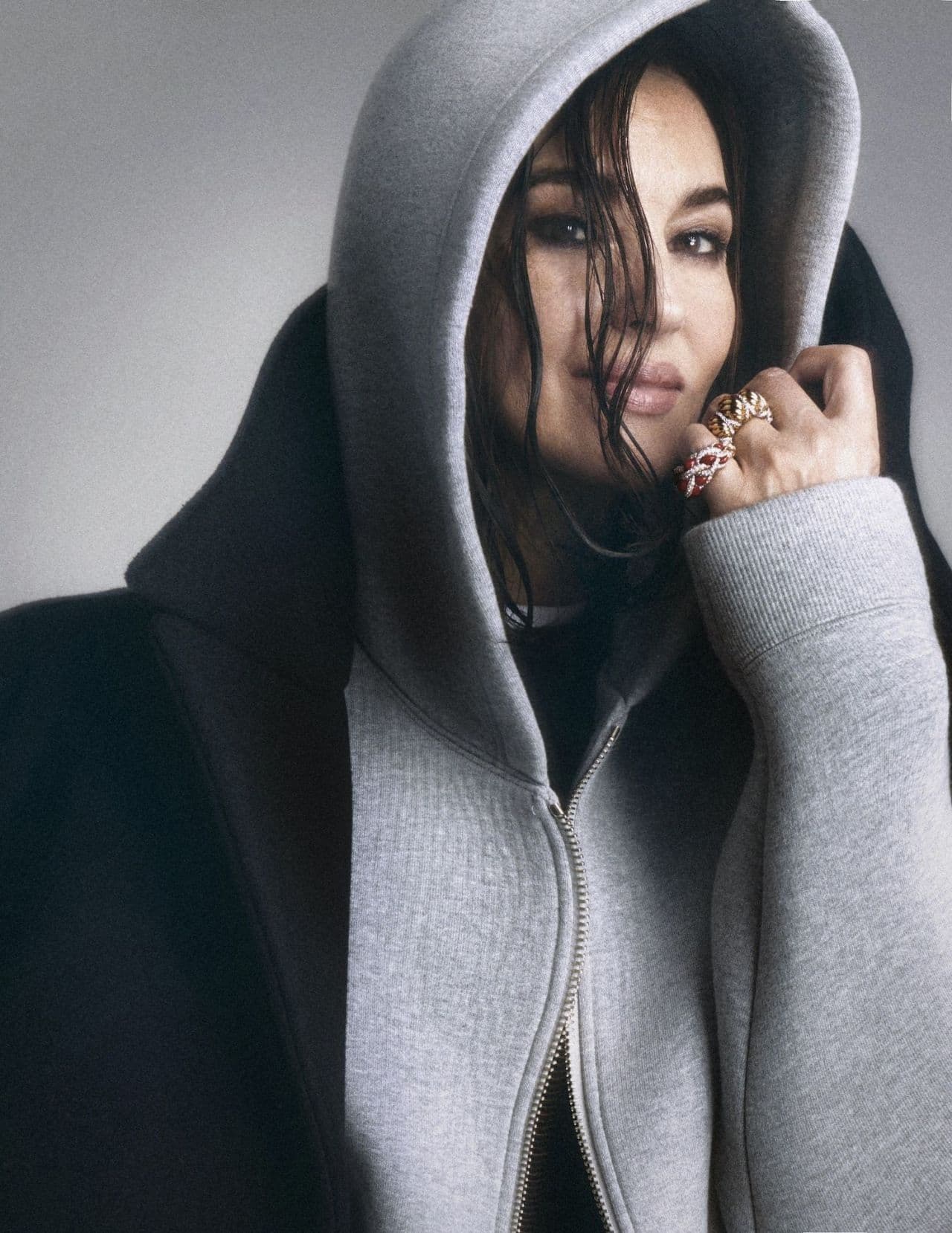 Rocio Ramos photographs Monica Bellucci for the Spanish edition of Harper’s Bazaar.