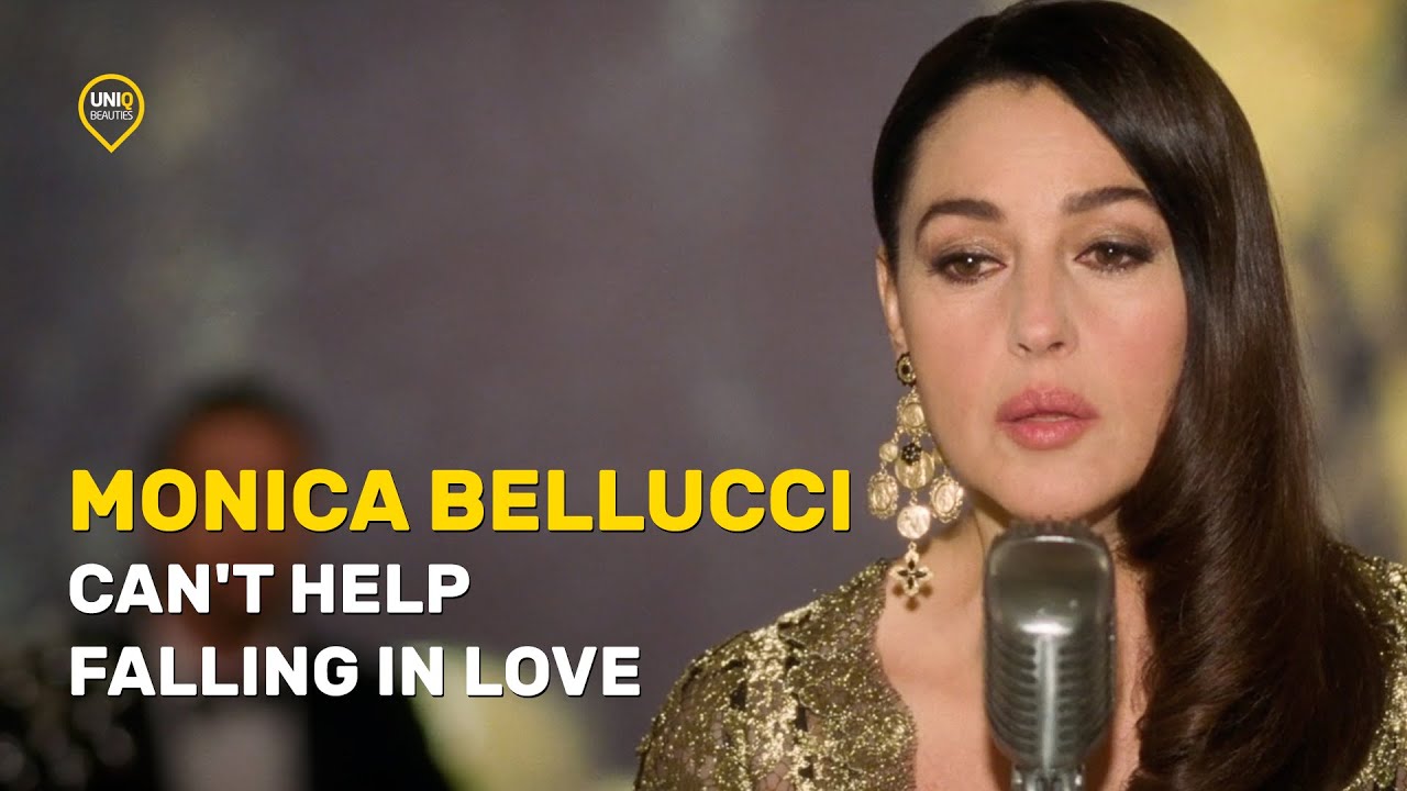 Monica Bellucci sings "Can't Help Falling In Love"