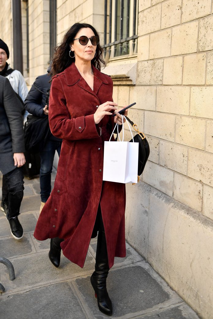 Monica Bellucci Proves Theres No Age Limit On Flawless Street Style