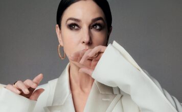 Monica Bellucci on the cover of Harper’s Bazaar Russia 2022